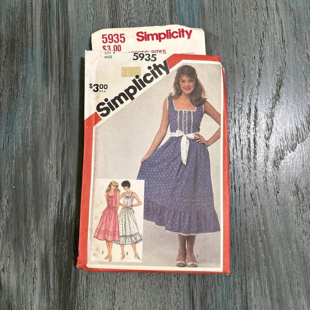 VTG Simplicity Sewing Patterns Qty 20 (70s & 80s) Uncut NOS Women's Dresses NEW